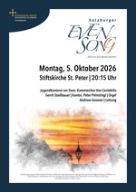 Plakat Evensong 5.102026