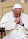 Papst im Gebet / flickr.com / Catholic Church England and Wales